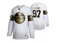 Men's NHL Oilers Connor McDavid Limited 2019-20 Golden Edition Jersey