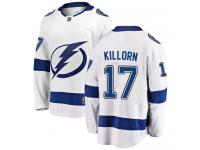 Men's NHL Tampa Bay Lightning #17 Alex Killorn Breakaway Away Jersey White