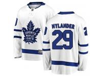 Men's NHL Toronto Maple Leafs #29 William Nylander Breakaway Away Jersey White