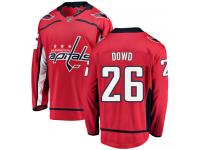 Men's NHL Washington Capitals #26 Nic Dowd Breakaway Home Jersey Red