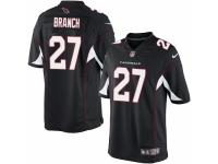 Men's Nike Arizona Cardinals #27 Tyvon Branch Limited Black Alternate NFL Jersey