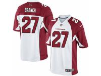 Men's Nike Arizona Cardinals #27 Tyvon Branch Limited White NFL Jersey