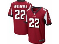 Men's Nike Atlanta Falcons #22 Dezmen Southward Elite Red Team Color NFL Jersey