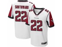 Men's Nike Atlanta Falcons #22 Dezmen Southward Elite White NFL Jersey