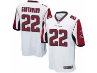 Men's Nike Atlanta Falcons #22 Dezmen Southward Game White NFL Jersey