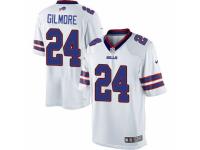 Men's Nike Buffalo Bills #24 Stephon Gilmore Limited White NFL Jersey