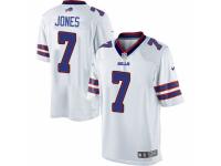 Men's Nike Buffalo Bills #7 Cardale Jones Limited White NFL Jersey