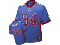 Men's Nike Buffalo Bills #94 Mario Williams Limited Royal Blue Drift Fashion NFL Jersey