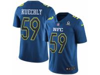 Men's Nike Carolina Panthers #59 Luke Kuechly Limited Blue 2017 Pro Bowl NFL Jersey