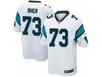 Men's Nike Carolina Panthers #73 Michael Oher Game White NFL Jersey