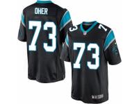 Men's Nike Carolina Panthers #73 Michael Oher Limited Black Team Color NFL Jersey
