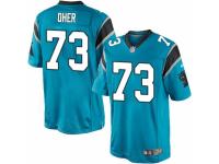 Men's Nike Carolina Panthers #73 Michael Oher Limited Blue Alternate NFL Jersey