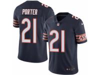 Men's Nike Chicago Bears #21 Tracy Porter Limited Navy Blue Rush NFL Jersey