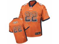 Men's Nike Chicago Bears #22 Matt Forte Limited Orange Drift Fashion NFL Jersey