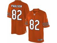 Men's Nike Chicago Bears #82 Logan Paulsen Limited Orange Alternate NFL Jersey