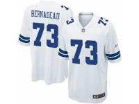 Men's Nike Dallas Cowboys #73 Mackenzy Bernadeau Game White NFL Jersey