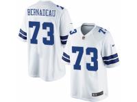 Men's Nike Dallas Cowboys #73 Mackenzy Bernadeau Limited White NFL Jersey