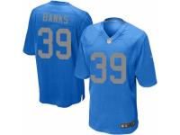 Men's Nike Detroit Lions #39 Johnthan Banks Game Blue Alternate NFL Jersey