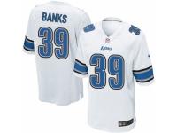 Men's Nike Detroit Lions #39 Johnthan Banks Game White NFL Jersey