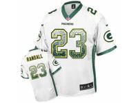 Men's Nike Green Bay Packers #23 Damarious Randall Limited White Drift Fashion NFL Jersey