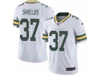 Men's Nike Green Bay Packers #37 Sam Shields Limited White Rush NFL Jersey
