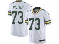 Men's Nike Green Bay Packers #73 JC Tretter Limited White Rush NFL Jersey
