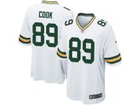 Men's Nike Green Bay Packers #89 Jared Cook Game White NFL Jersey