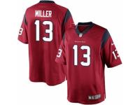 Men's Nike Houston Texans #13 Braxton Miller Limited Red Alternate NFL Jersey