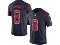 Men's Nike Houston Texans #8 Nick Novak Limited Navy Blue Rush NFL Jersey