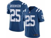 Men's Nike Indianapolis Colts #25 Patrick Robinson Limited Royal Blue Rush NFL Jersey