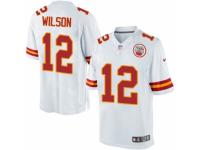 Men's Nike Kansas City Chiefs #12 Albert Wilson Limited White NFL Jersey