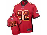 Men's Nike Kansas City Chiefs #92 Dontari Poe Limited Red Drift Fashion NFL Jersey