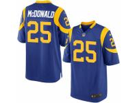 Men's Nike Los Angeles Rams #25 T.J. McDonald Game Royal Blue Alternate NFL Jersey