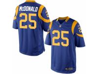 Men's Nike Los Angeles Rams #25 T.J. McDonald Limited Royal Blue Alternate NFL Jersey