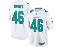 Men's Nike Miami Dolphins #46 Neville Hewitt Limited White NFL Jersey