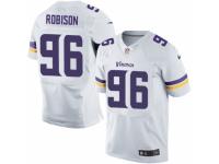 Men's Nike Minnesota Vikings #96 Brian Robison Elite White NFL Jersey