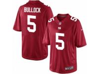 Men's Nike New York Giants #5 Randy Bullock Limited Red Alternate NFL Jersey