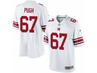 Men's Nike New York Giants #67 Justin Pugh Limited White NFL Jersey