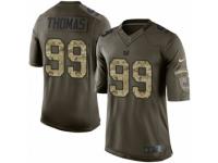 Men's Nike New York Giants #99 Robert Thomas Limited Green Salute to Service NFL Jersey