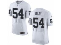 Men's Nike Oakland Raiders #54 Perry Riley Elite White NFL Jersey