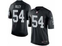 Men's Nike Oakland Raiders #54 Perry Riley Limited Black Team Color NFL Jersey