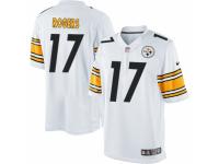 Men's Nike Pittsburgh Steelers #17 Eli Rogers Limited White NFL Jersey