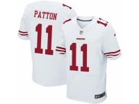 Men's Nike San Francisco 49ers #11 Quinton Patton Elite White NFL Jersey