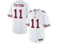 Men's Nike San Francisco 49ers #11 Quinton Patton Limited White NFL Jersey