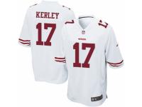 Men's Nike San Francisco 49ers #14 Jeremy Kerley Game White NFL Jersey