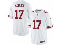 Men's Nike San Francisco 49ers #14 Jeremy Kerley Limited White NFL Jersey