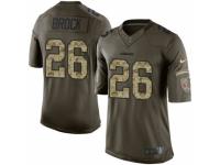 Men's Nike San Francisco 49ers #26 Tramaine Brock Limited Green Salute to Service NFL Jersey