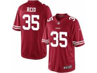 Men's Nike San Francisco 49ers #35 Eric Reid Limited Red Team Color NFL Jersey