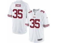 Men's Nike San Francisco 49ers #35 Eric Reid Limited White NFL Jersey