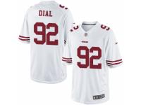 Men's Nike San Francisco 49ers #92 Quinton Dial Limited White NFL Jersey
